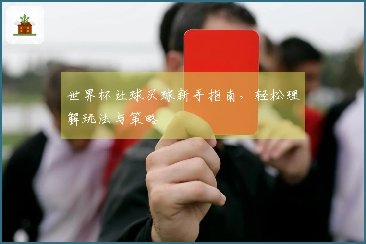 世界杯让球买球新手指南，轻松理解玩法与策略