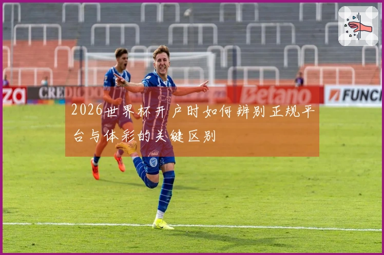 2026世界杯开户时如何辨别正规平台与体彩的关键区别